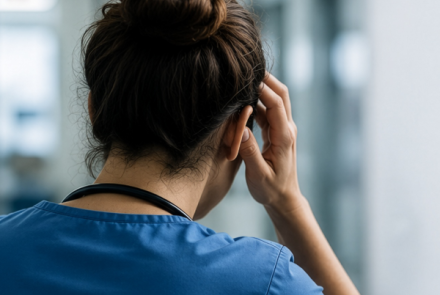 Nurse in a hospital setting